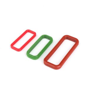 Circular Custom Silicone Rubber Gasket, Circular Square Rubber Gasket