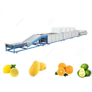 Buy cheap 1t/H-5t/H Fruit Washing Equipment Fruit Washing Line For Fruit Export Sales from wholesalers