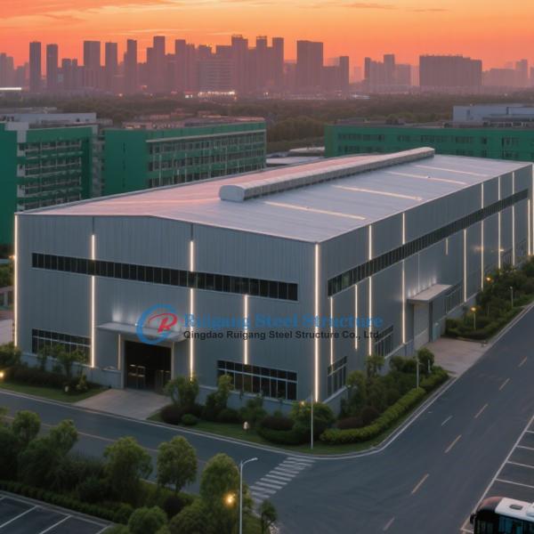 Quality Custom Steel Structure Warehouse Lightweight Galvanized Prefab Building for sale