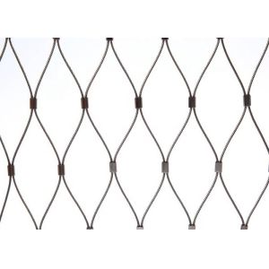 Buy cheap Ferrule Stainless Steel Wire Rope Mesh 304 304L 316 316L For Protecting from wholesalers