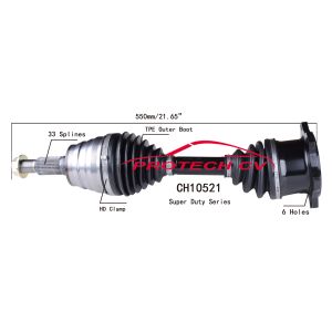 Buy cheap Chevrolet Avalanche 2500 CV Joint Forging Cv Axle Assy Heavy Duty Clamp TPEE Boot from wholesalers