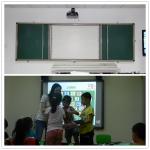 China All-in-One Interactive Whiteboard with visual presenter and Projector Smart for sale