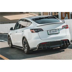 Buy cheap Auto Parts for Tesla MODEL Y Carbon Fiber Body Kit MODEL Y Upgraded MIW-style Carbon Fiber Front Shovel Diffuser Spoilerbody Kit from wholesalers