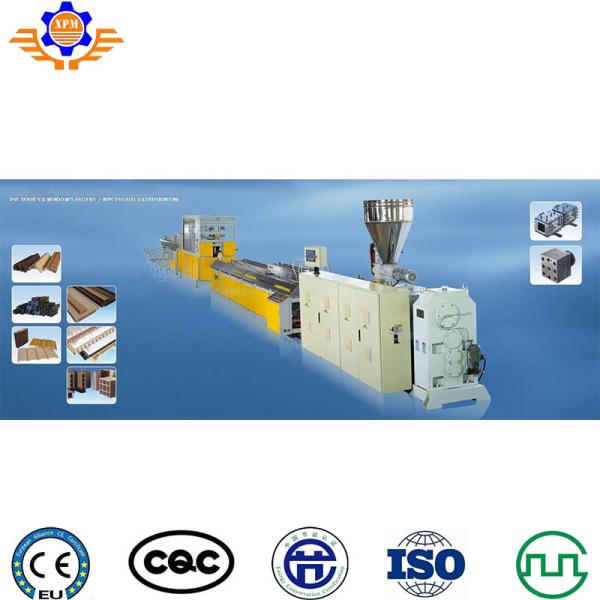 Quality PVC Wall WPC Door Manufacturing Machine Board Extrusion Line Furniture Plate Floor for sale
