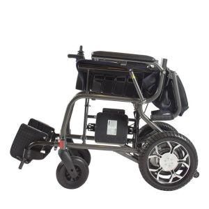 ISO13485 Multifunctional Folding Electric Wheelchair For Disabled