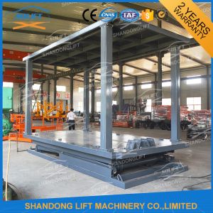 Buy cheap Mechanical Inground Big Heavy Duty Double Scissor Lift Table 2 Car Parking Lift from wholesalers