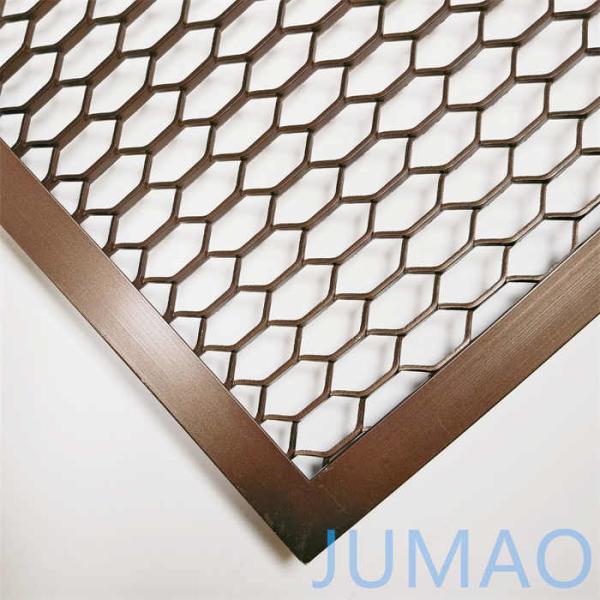 Quality Ceiling Architectural Metal Mesh Screen Wire Grille Inserts For Cabinets OEM for sale