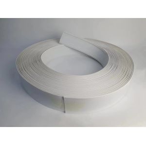 Buy cheap 76MM Aluminum Trim Cap White Color With Reflective Finish For Exquisite Edging from wholesalers