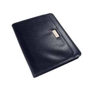Buy cheap Nontoxic 26x32x3cm Leather Business Portfolio Folder Multifunctional With Power Bank from wholesalers