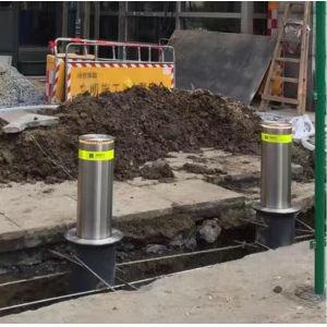 Stable Operation Traffic Hydraulic Road Blocker Lifting Column Adjustable Rise