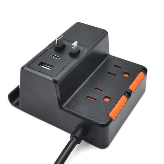 Buy cheap 2 outlet Power Socket 1.5FT Cord, USB Surge Protector, Power Charge for Apple Iphone, Ipad, Ibook from wholesalers