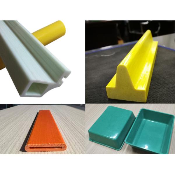 Anti-Corrosion FRP Square Tube Waterproof And Thermal Insulation Customized Size For Marine/Chemical/Construction