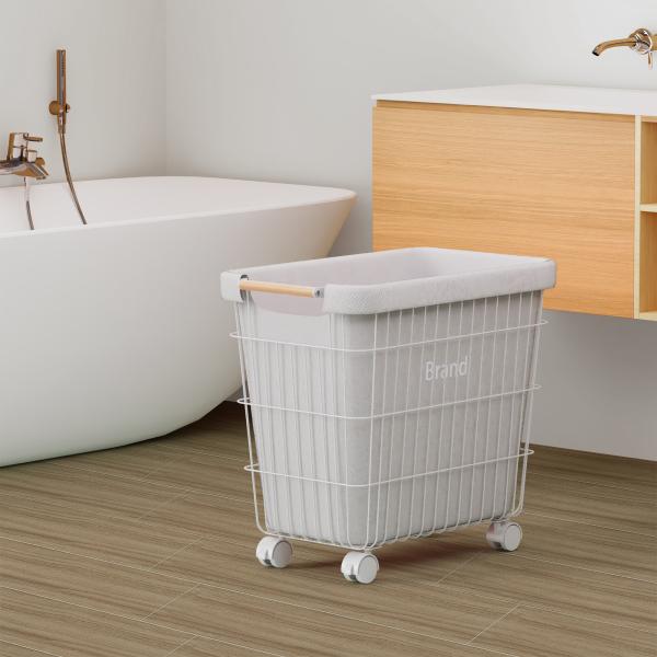 Buy cheap Customized Square Metal Laundry Basket , Rolling Metal Laundry Hamper from wholesalers