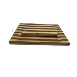 Buy cheap Durable Rectangle Bamboo Cutting Board With Ring from wholesalers