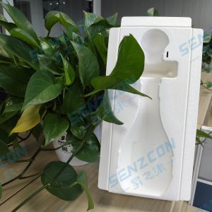 Buy cheap Ningbo factory customizes pulp molding high-end liquor packaging bases, which are embedded and have shockproof and fall-proof functions. from wholesalers