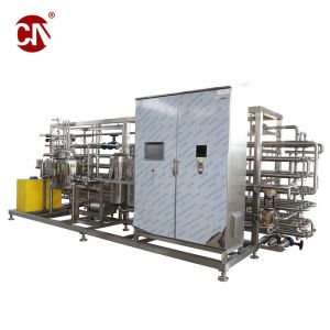 Continuous Operation UHT Milk Juice Sterilizing Machine with 1000L Per Hour