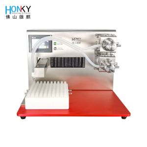 Desktop 40BPM E Liquid Filling Machine With High Precision Ceramic Pump