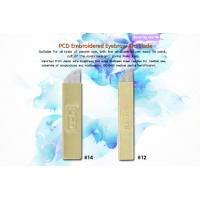 Buy cheap Semi Permanent Makeup Eyebrow Microblading Needles PCD Embroidered Curve Blade product
