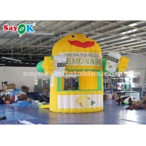Inflatable Work Tent Large Inflatable Air Tent Lemonade Booth With Hands And Air