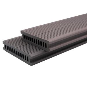 China 3000mm X 140mm X 25mm WPC Decking Panel with Embossed Surface and 20+ Years Longevity on sale