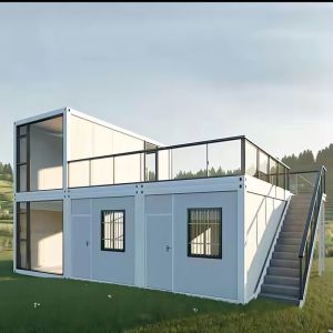Office Modern Prefab Container House With Bathroom Modular Design