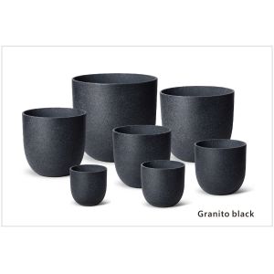 Buy cheap Smooth Surface Modern Style Powder Coated Fiber Clay Planter Easily Assembled from wholesalers