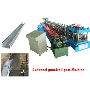 Buy cheap Express Guardrail Post Forming Machine, C U Profile machine from wholesalers