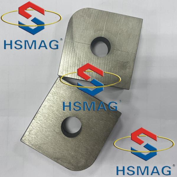 Quality ISO9001 Antirust Square Countersink Samarium Cobalt SmCo Magnets XG30 33EH for sale