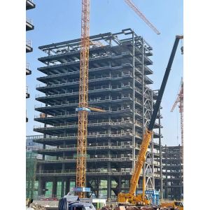 High Intensity Prefabricated Steel Frame Q235 Hospital Buildings Corrugated