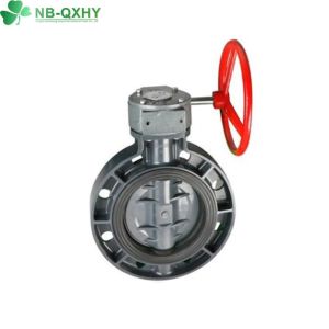 Buy cheap QX Manual Flange Butterfly Valve for Sea Water EPDM Rubber Seat PVC Control Valve from wholesalers
