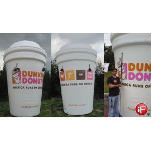 Buy cheap Advertising Inflatable Model with coffee cup model from wholesalers