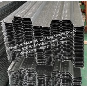 China Hot Dipped Galvanized Corrugated Steel Plate Steel Floor Deck Sheet Panel Profile Metal Deck Sheet For Building Material on sale