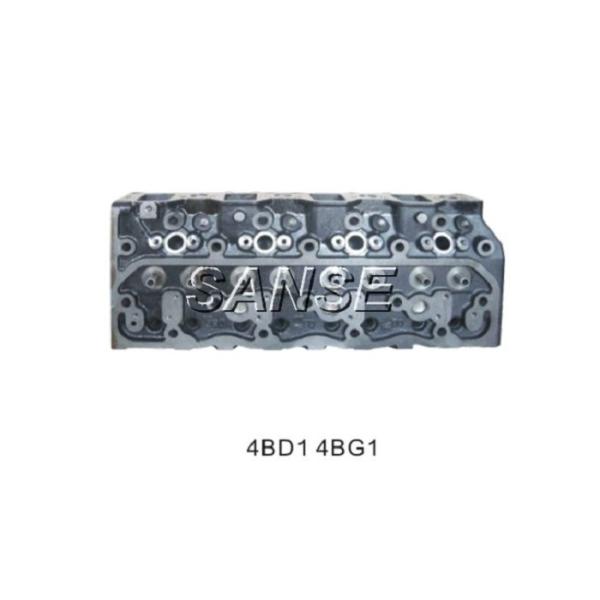 Quality ISUZU 4 Cylinders Diesel Engine Cylinder Head 4-1021011-2  For HITACHI EX120 Excavator for sale