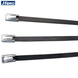 Customized Adjustable Stainless Steel Tie Wraps Use In Telecommunication