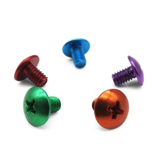 China Plastic Umbrella Head Screw Phillips Anodized Aluminum Special Screw on sale