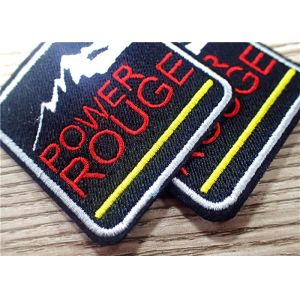 Environmental 3D Custom Embroidered Patches Sew Iron On For Clothing , Bag