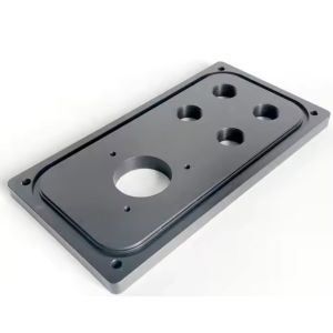 Buy cheap Aluminum Sealing Plate Black Anodized Custom CNC Machined from wholesalers