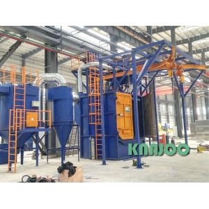Buy cheap Large Volume Hanger Shot Blasting Machine Wirh PLC Control System from wholesalers