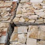 Buy cheap 3D Natural Marble Stones Random Rusty Slate Meshed Flagstone Outdoor Garden Flooring Pavers Wall Tiles from wholesalers