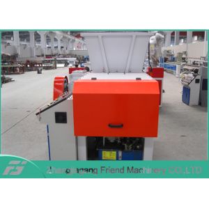 Single Shaft Plastic Grinding Machine / Durable Wood Shredding Equipment