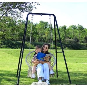 Customized Color A Shape Hanging Chair Hammock Stand for Versatile Outdoor and