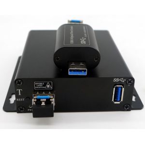 Buy cheap Camera USB Video Fiber extender,extend camera signal via USB2.0/USB3.0 fiber optical extender/transmitter and receiver from wholesalers