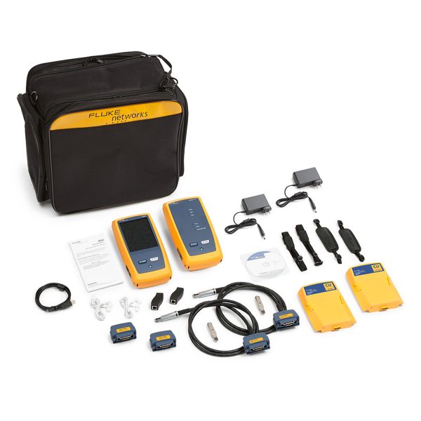 Fluke DSX2-8000 CH Cable Certification Analyzer testing interface