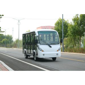 Buy cheap New Energy Lithium Battery 14-seater Enclosed Bus With Customizable Color And LOGO Suitable For Airport Pickup And Scenic Spot Sightseeing from wholesalers