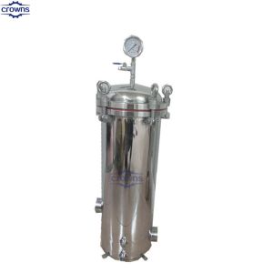 Buy cheap Stainless Steel Ss Multi Bag Cartridge Lenticular Magnetic Gas Steam Beer SS316 Duplex Vessel Tri Clamp Sanitary Filter from wholesalers