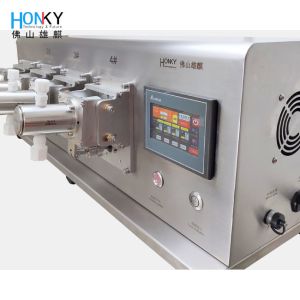 Buy cheap Cosmetic Liquid Multiple Head Filling Machine System Ceramic Piston Pump Filling Machine For The Packing Machine from wholesalers