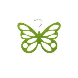 Buy cheap Flocked Slim Velvet Hangers , Coat Clothes Hanger Butterfly Shaped from wholesalers