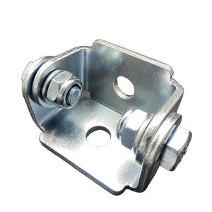 Buy cheap Strut Fitting Brackets Zinc Plated Hinge Clamps from wholesalers