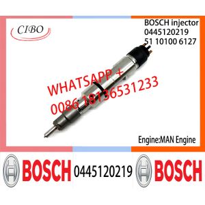 Buy cheap BOSCH 0445120219 51101006127 Neutral Fuel Injector Assembly 0445120219 51101006127 For MAN TEMSA from wholesalers