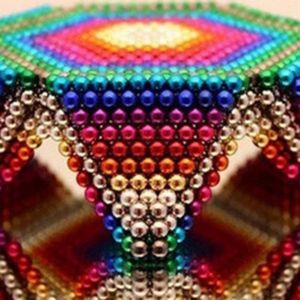 Buy cheap Kellin Neodymium Magnetic Ball Colorful Magnetic Sculpture Balls for Intelligence Development and Stress Relief from wholesalers